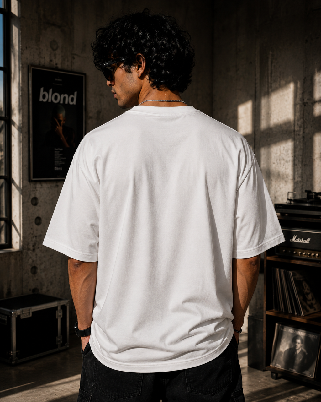 Leo Oversized Graphic T-Shirt | WhiteBlacks