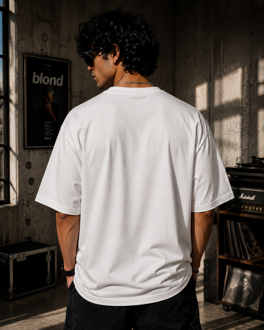 Leo Oversized Graphic T-Shirt | WhiteBlacks