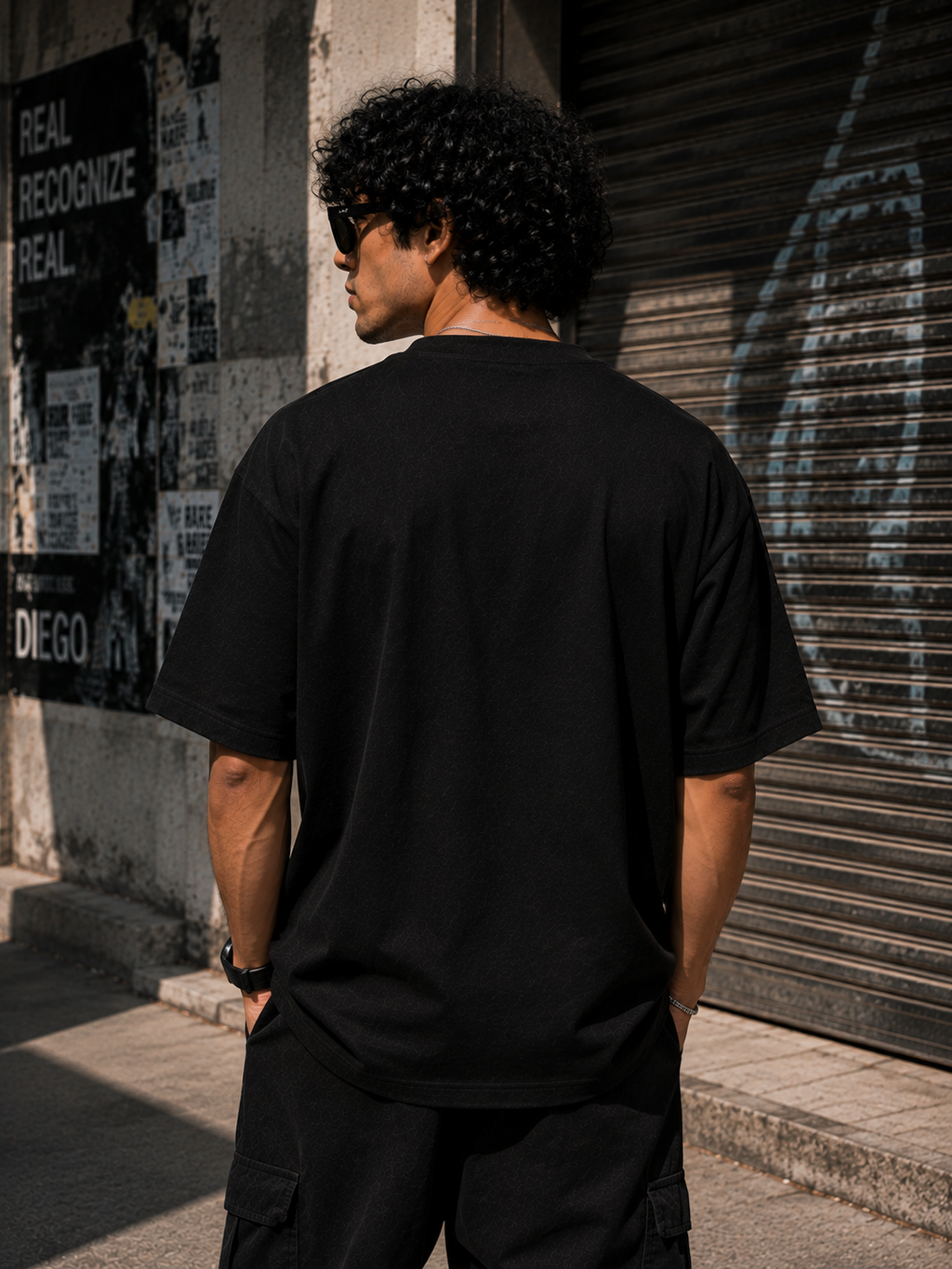 Hide and Seek Oversized Graphic T-Shirt