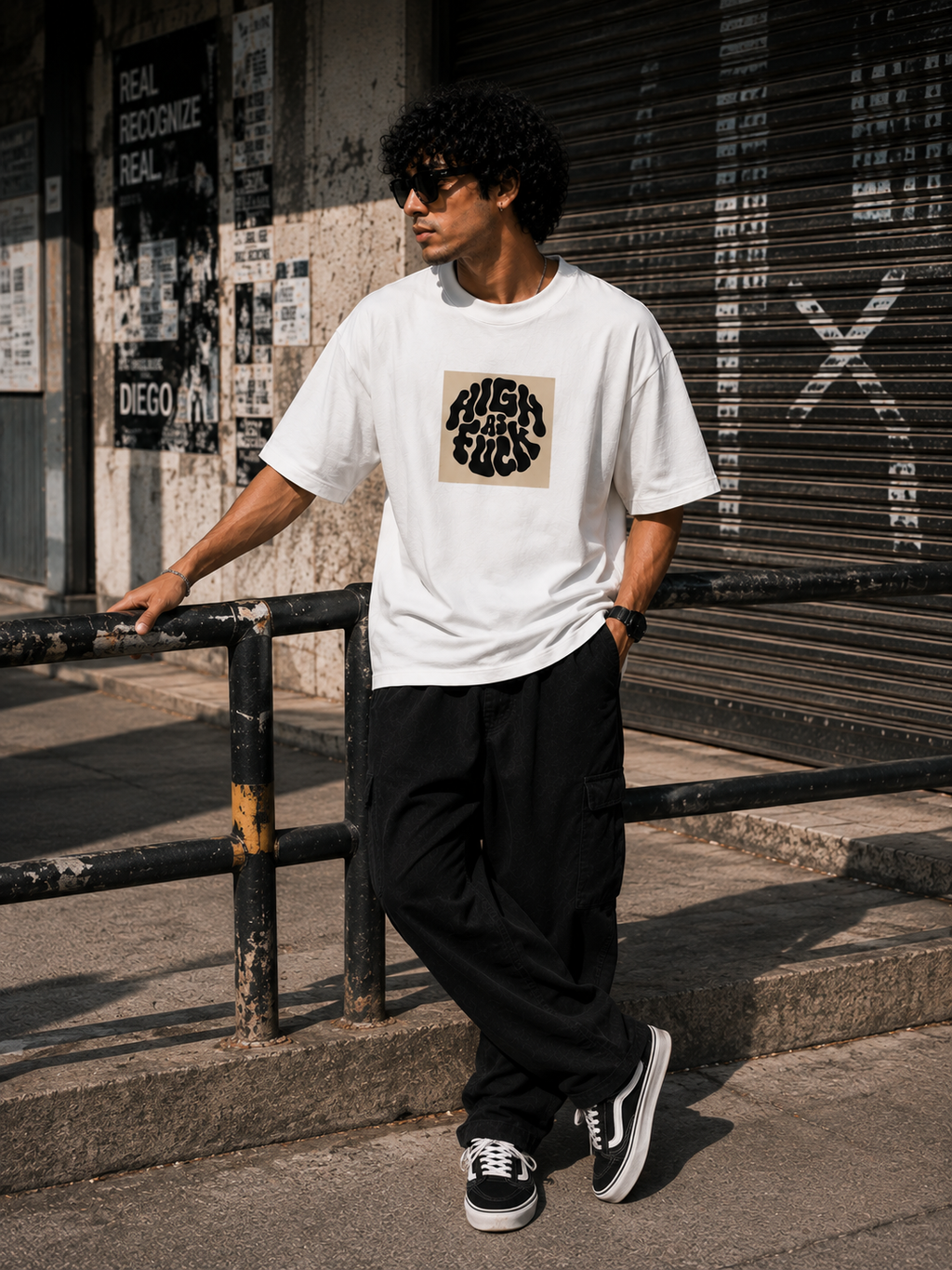 Hide and Seek Oversized Graphic T-Shirt