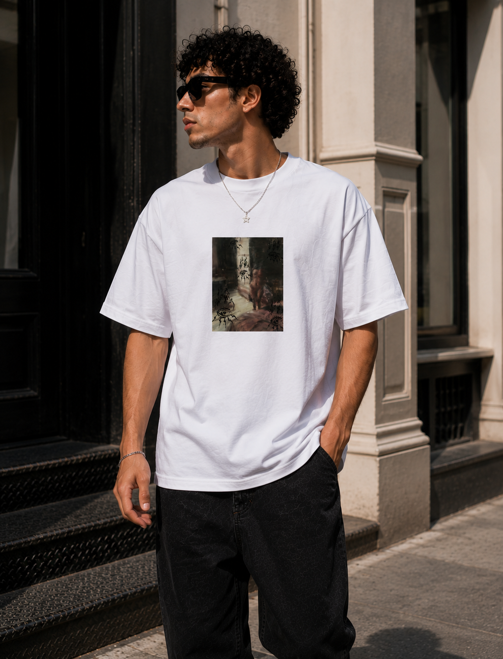 Baby Doll Oversized Graphic T-Shirt