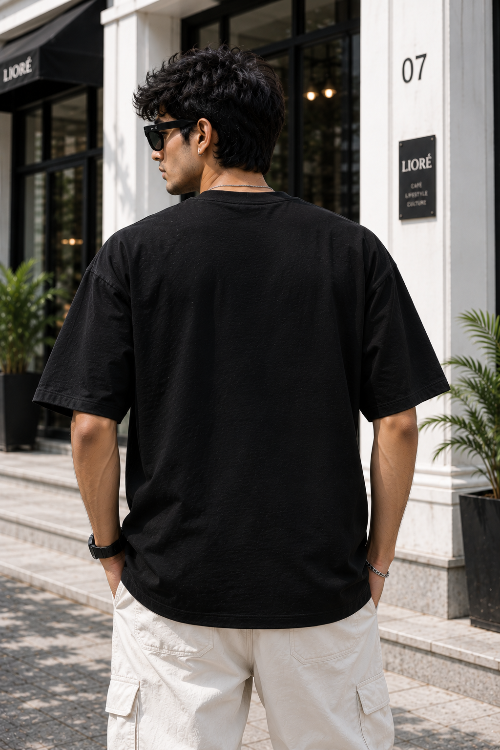 Money Talks Oversized Graphic T-Shirt