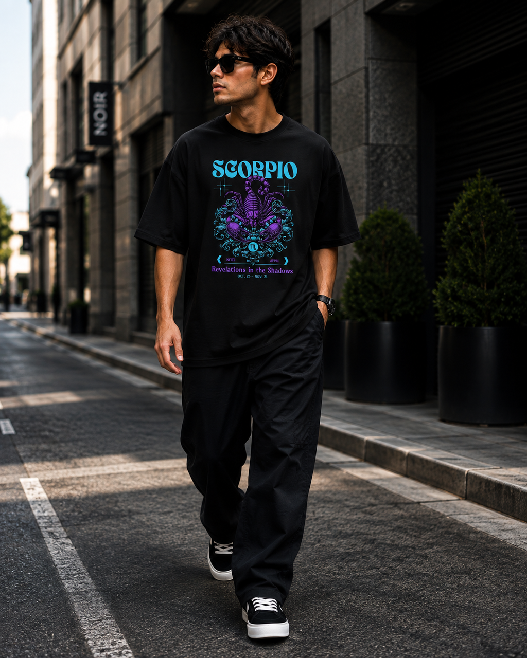 Scorpio Oversized Graphic T-Shirt