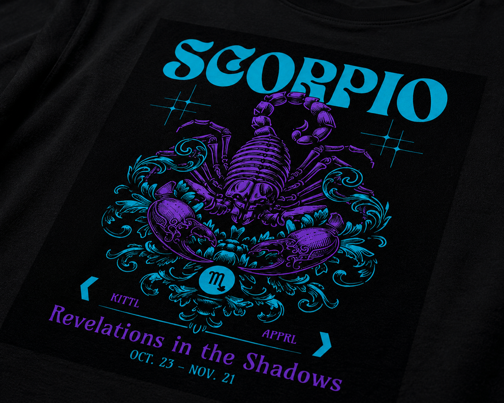 Scorpio Oversized Graphic T-Shirt