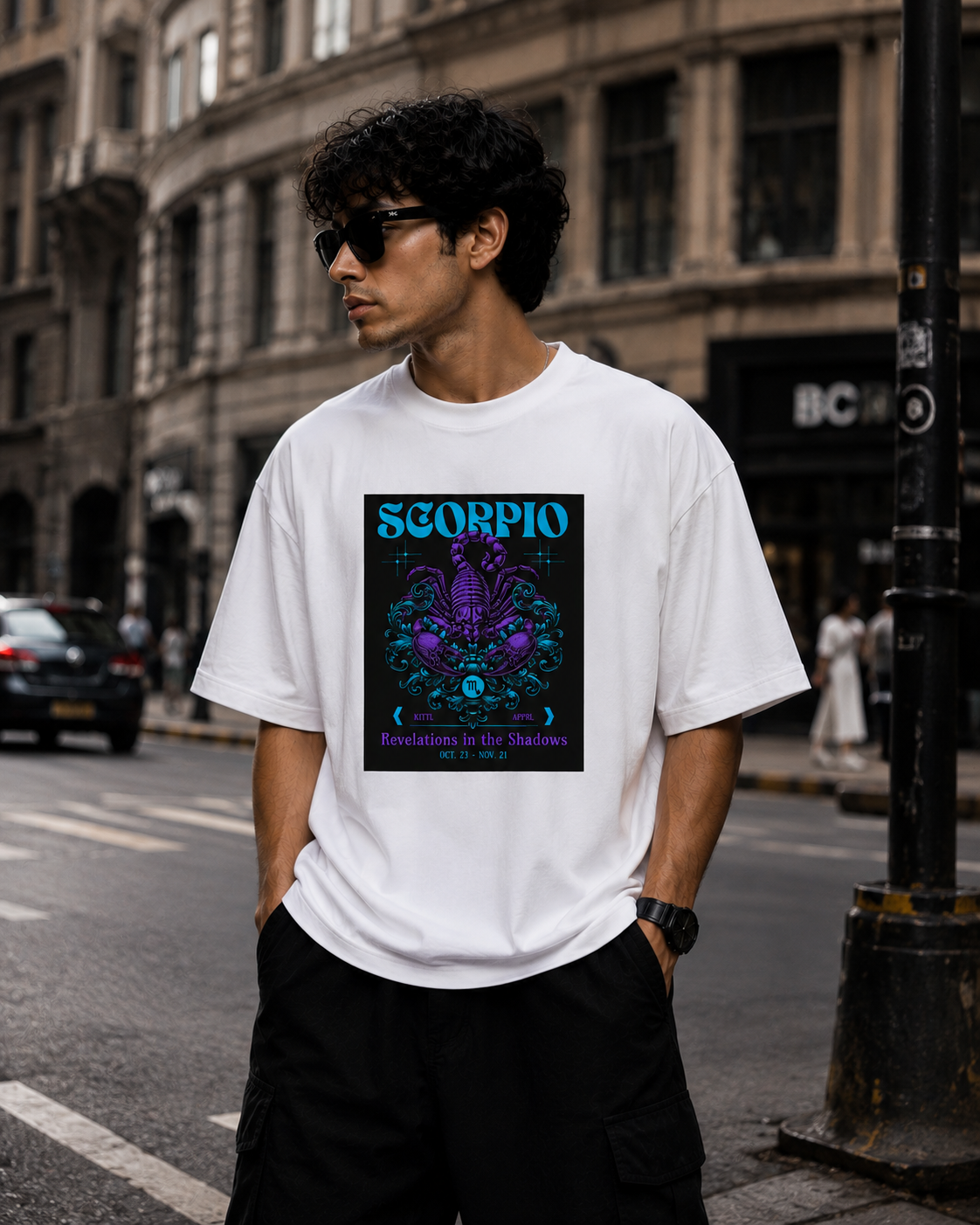 Scorpio Oversized Graphic T-Shirt