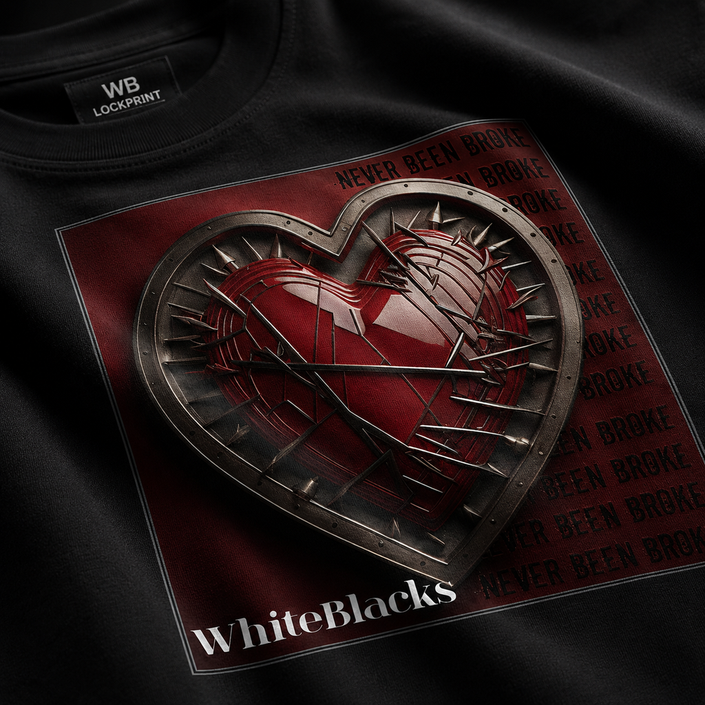 Never Been Broke Oversized Graphic T-Shirt