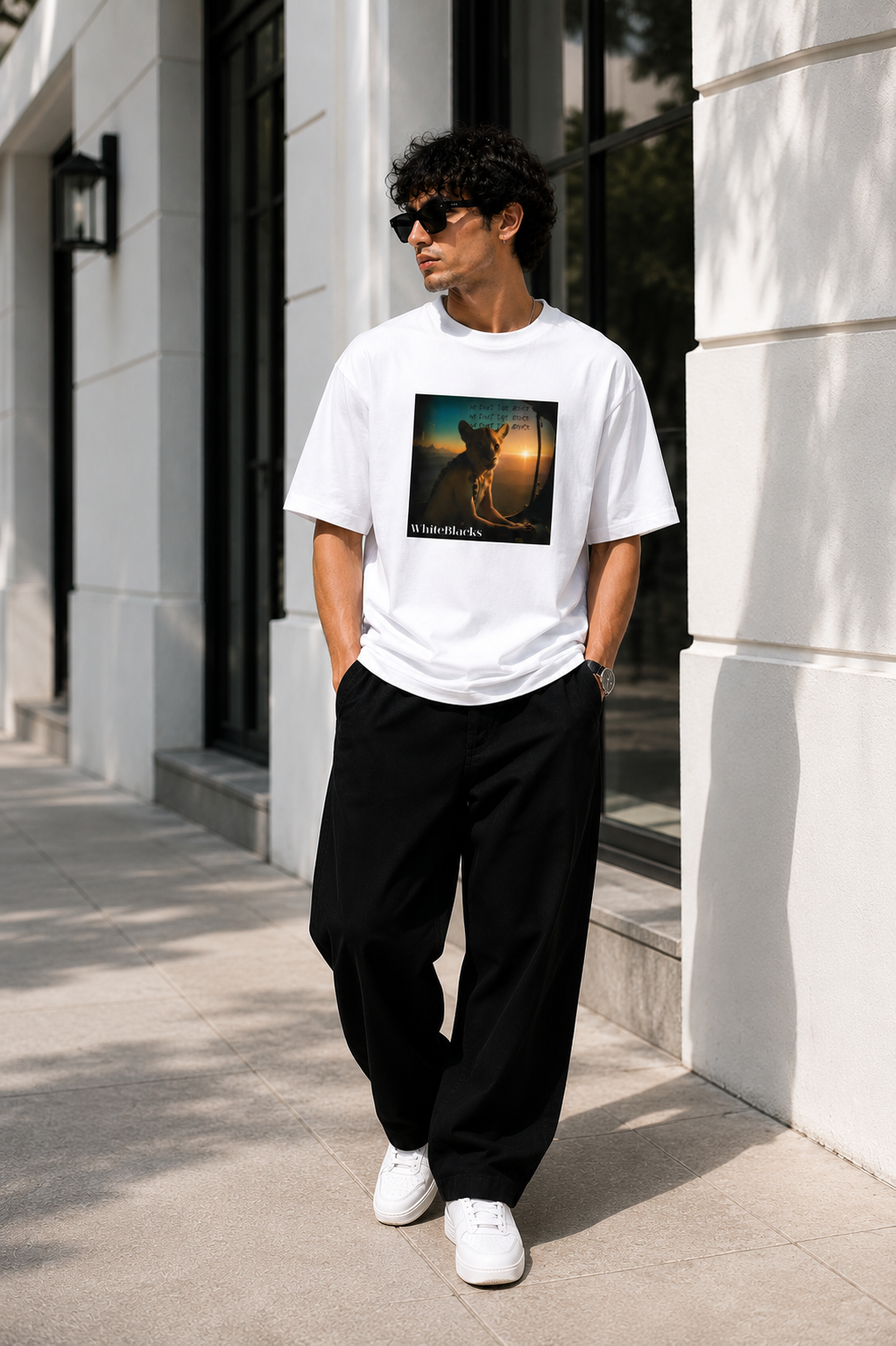We Don't Take Advice Oversized Graphic T-Shirt