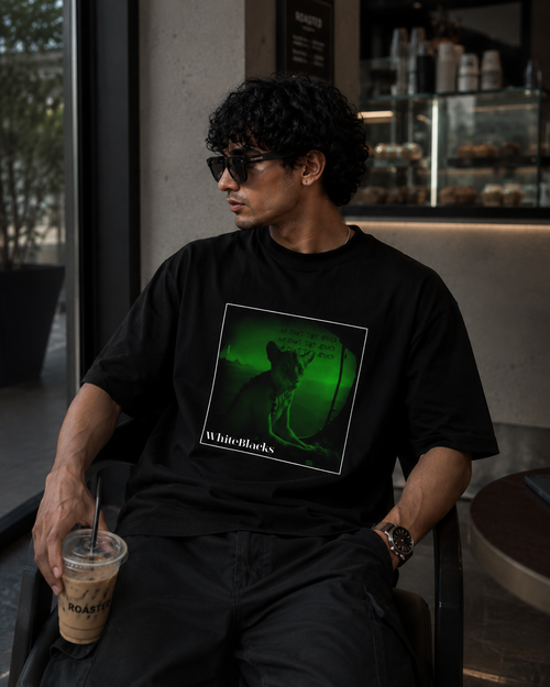 We Don't Take Advice Filtered Oversized Graphic T-Shirt