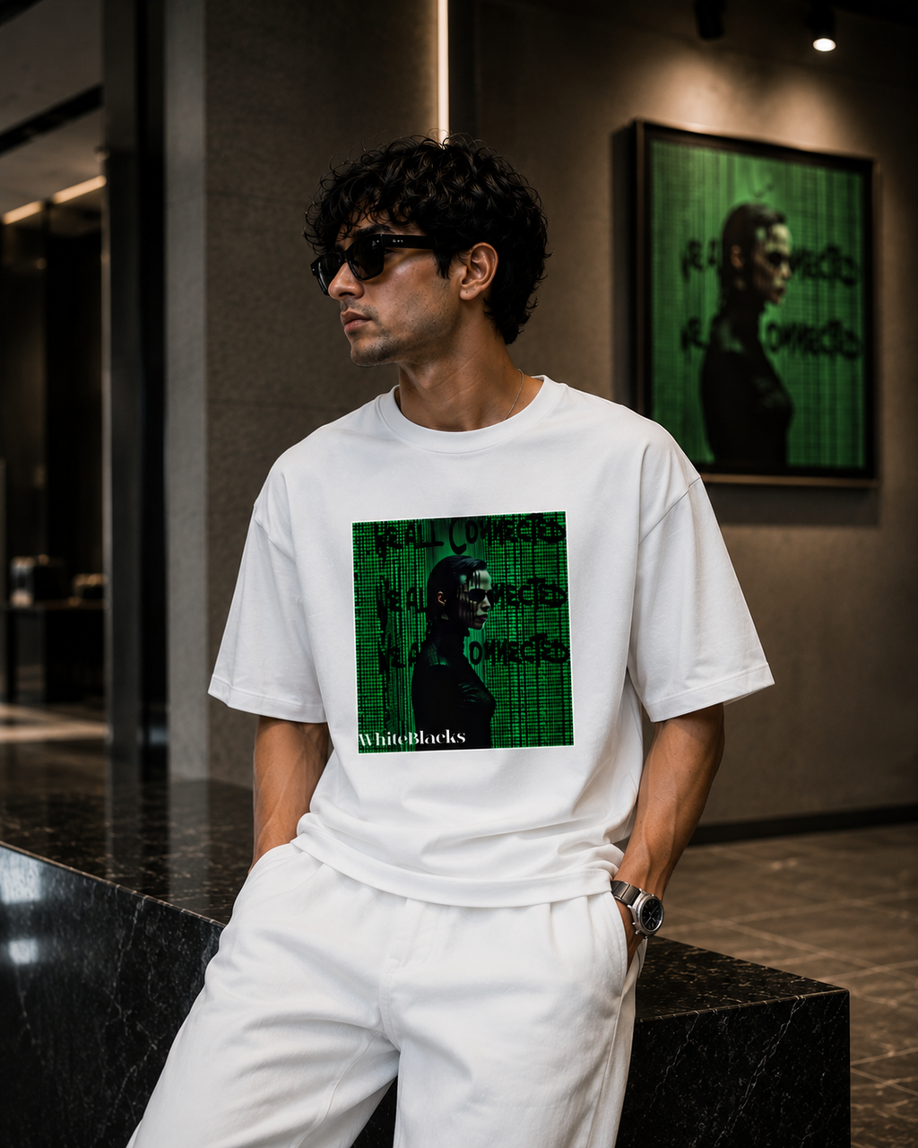 Real Comes First Oversized Graphic T-Shirt