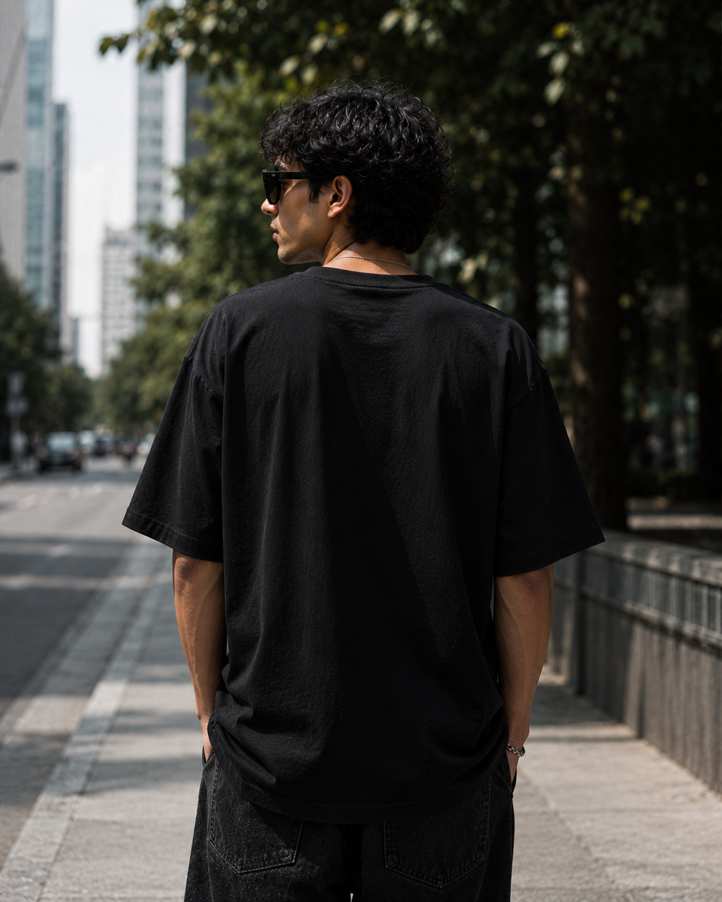Genius Filtered Oversized Graphic T-Shirt