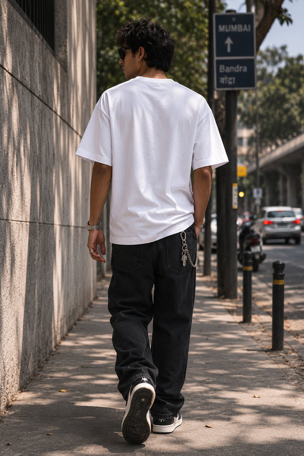 Genius Filtered Oversized Graphic T-Shirt