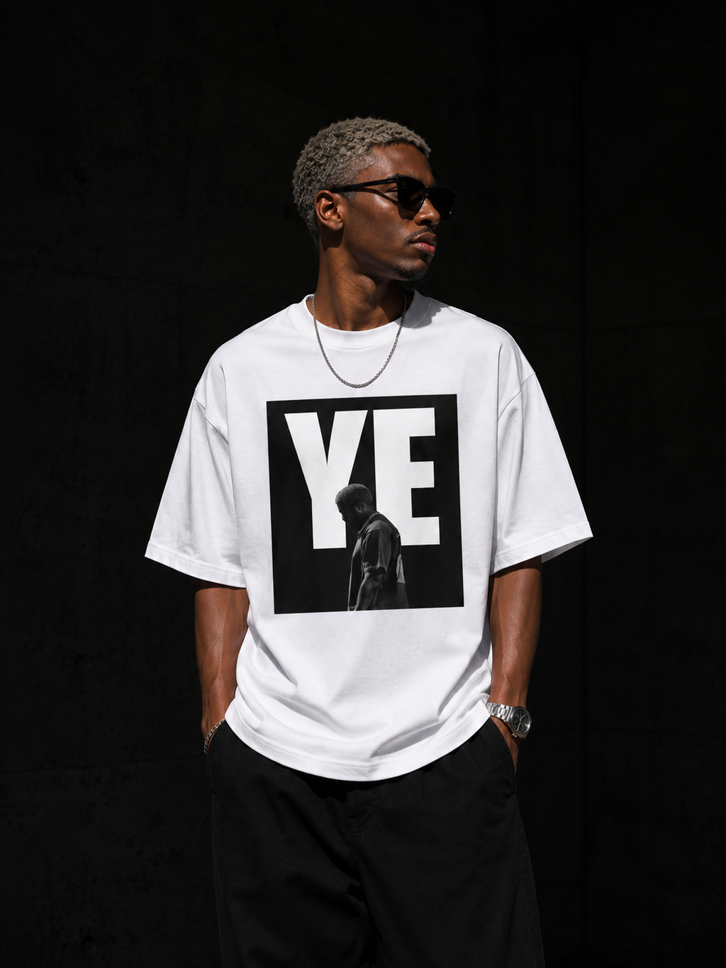 YE Oversized Graphic T-Shirt