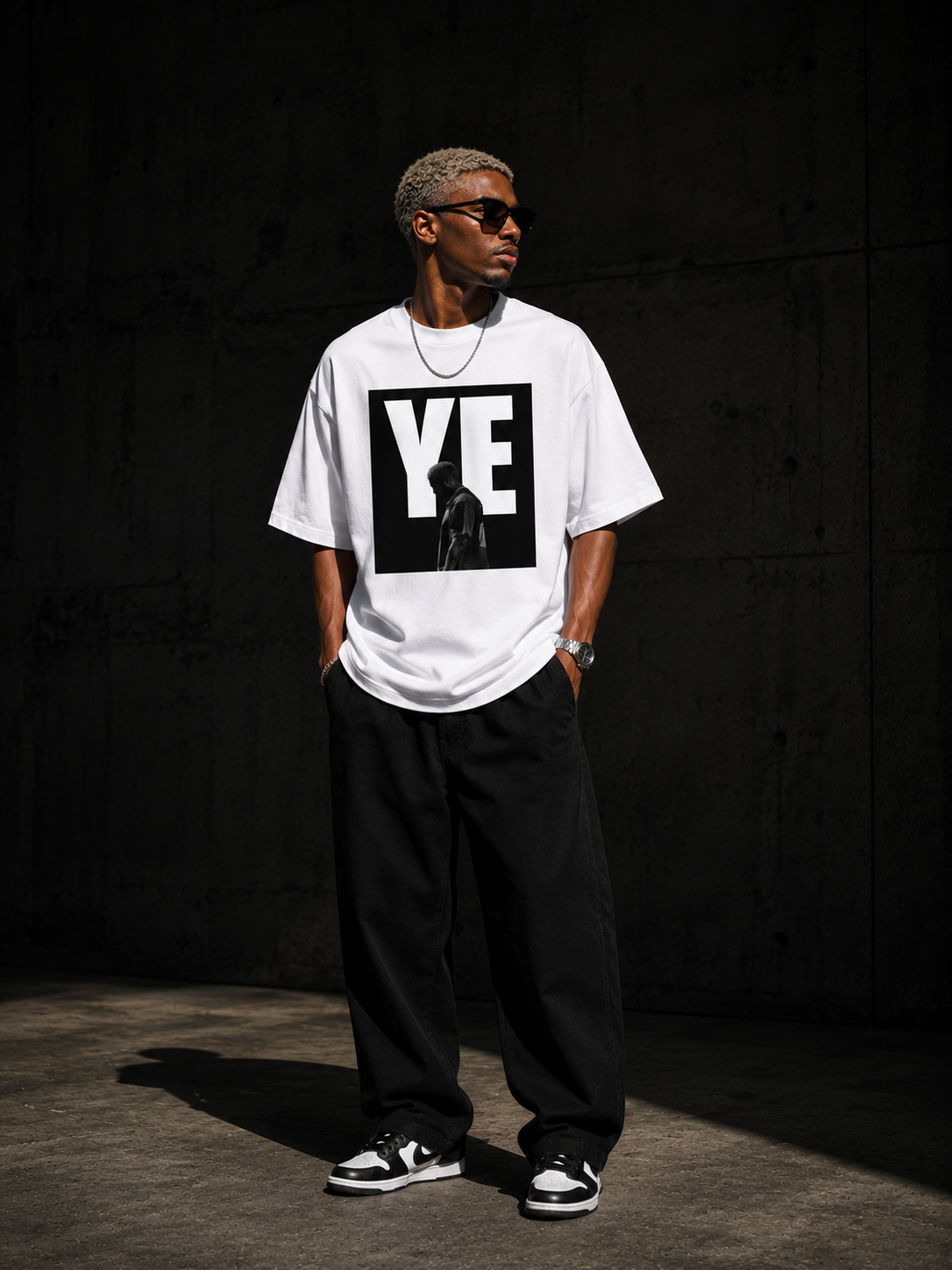 YE Oversized Graphic T-Shirt