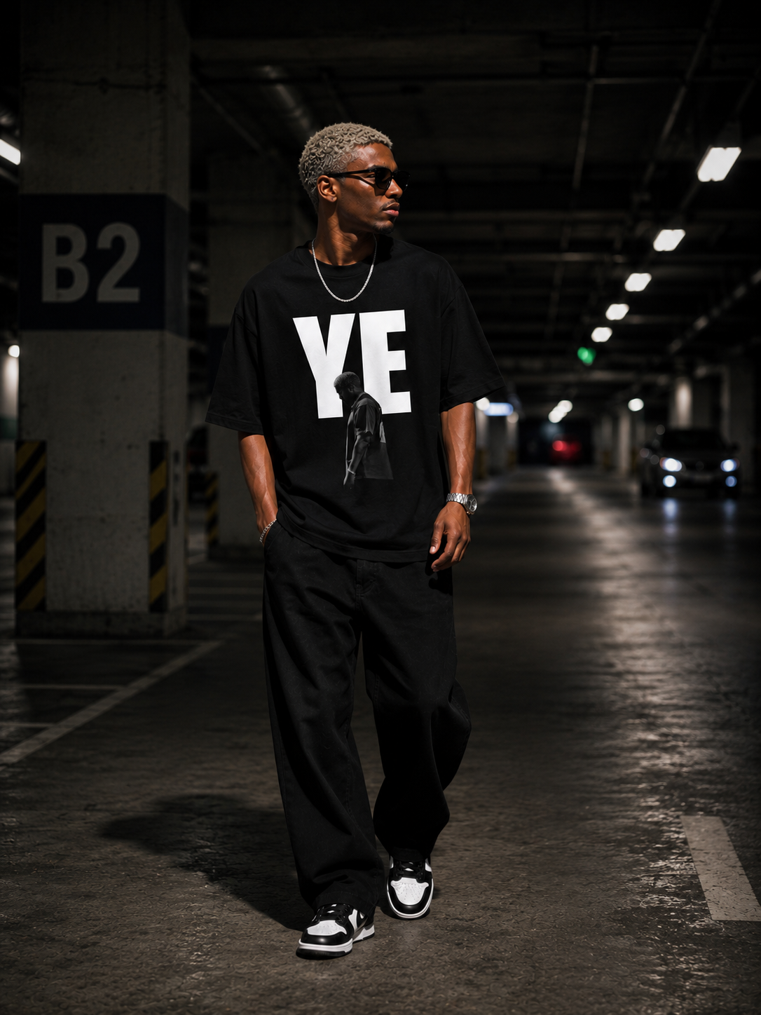 YE Oversized Graphic T-Shirt
