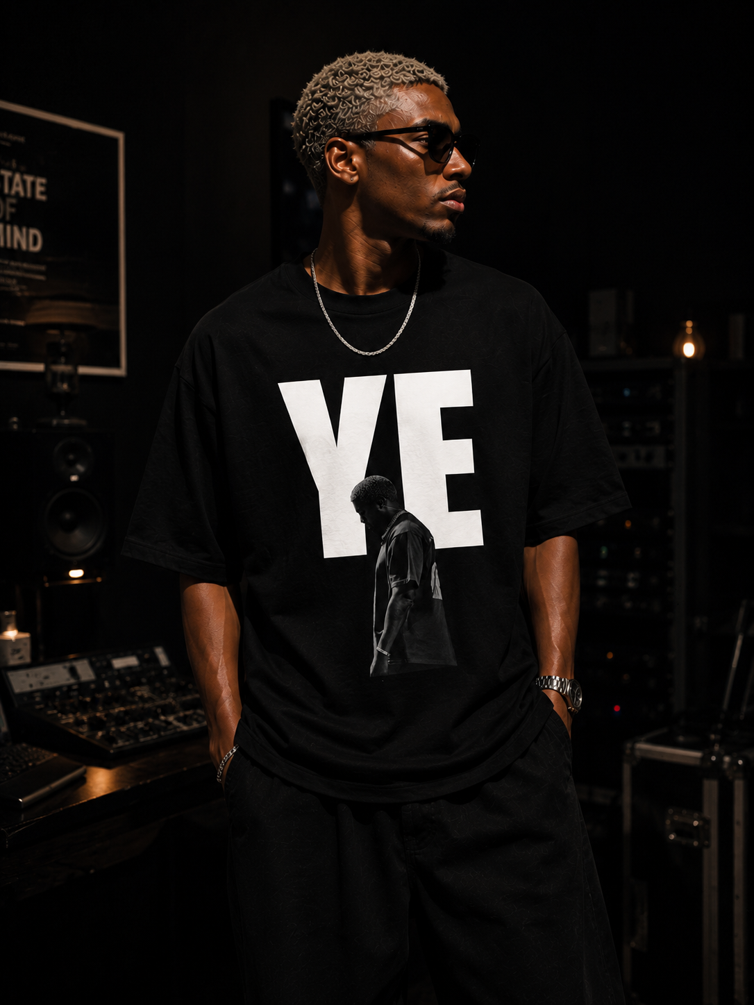 YE Oversized Graphic T-Shirt