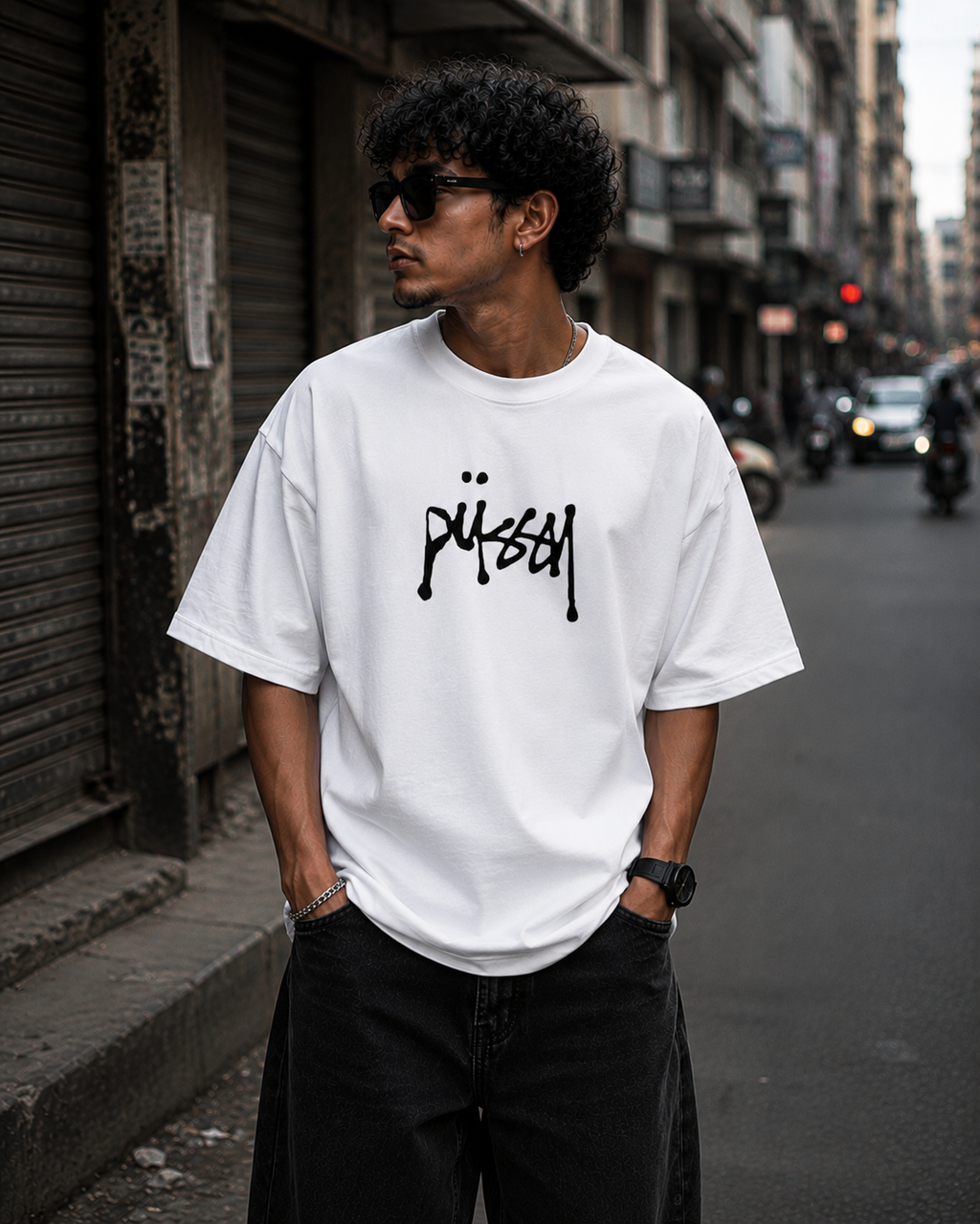 Stüssy Oversized Graphic T-Shirt