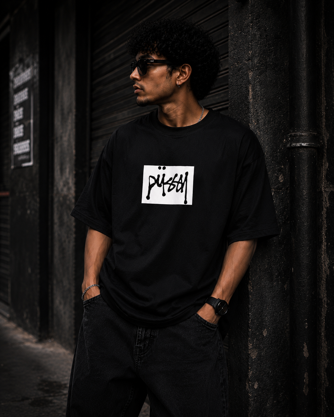 Stüssy Oversized Graphic T-Shirt