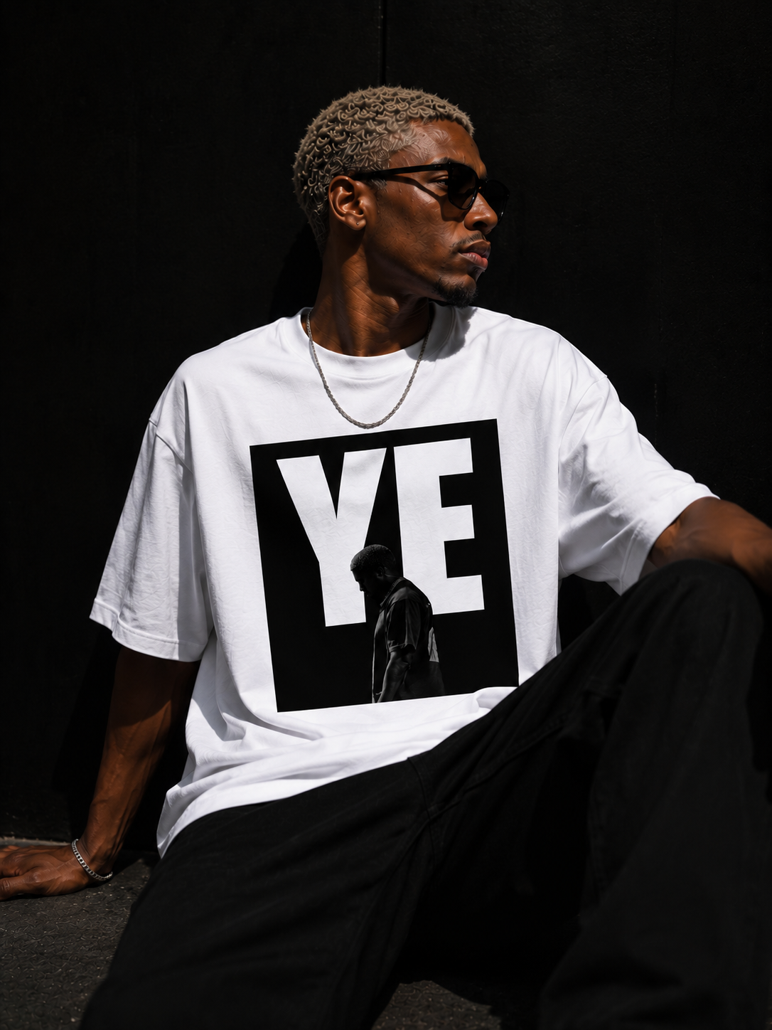 YE Oversized Graphic T-Shirt