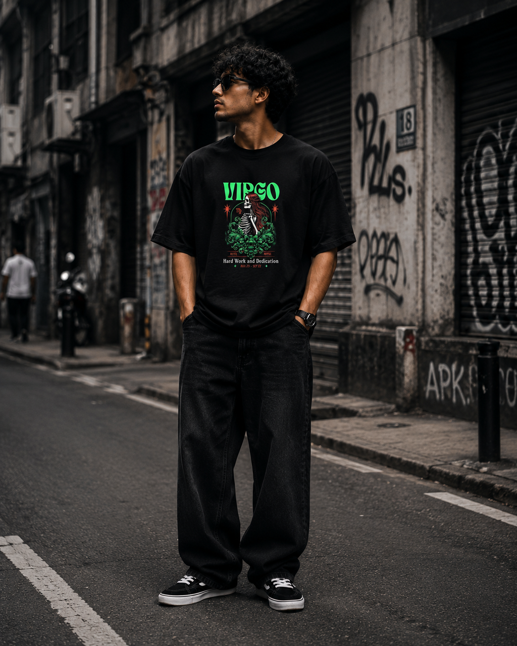 Virgo Oversized Graphic T-Shirt