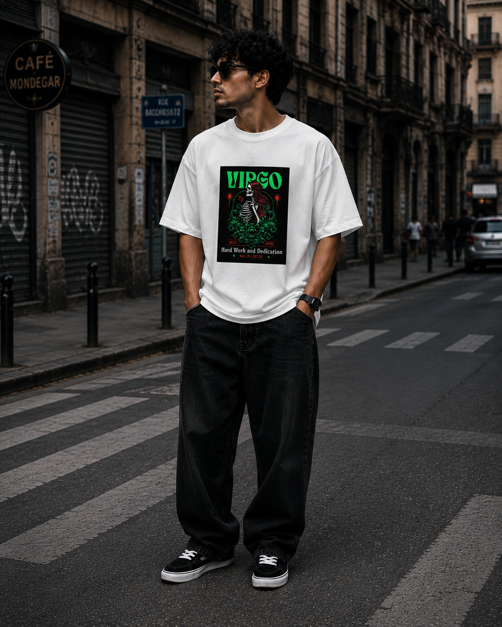 Virgo Oversized Graphic T-Shirt