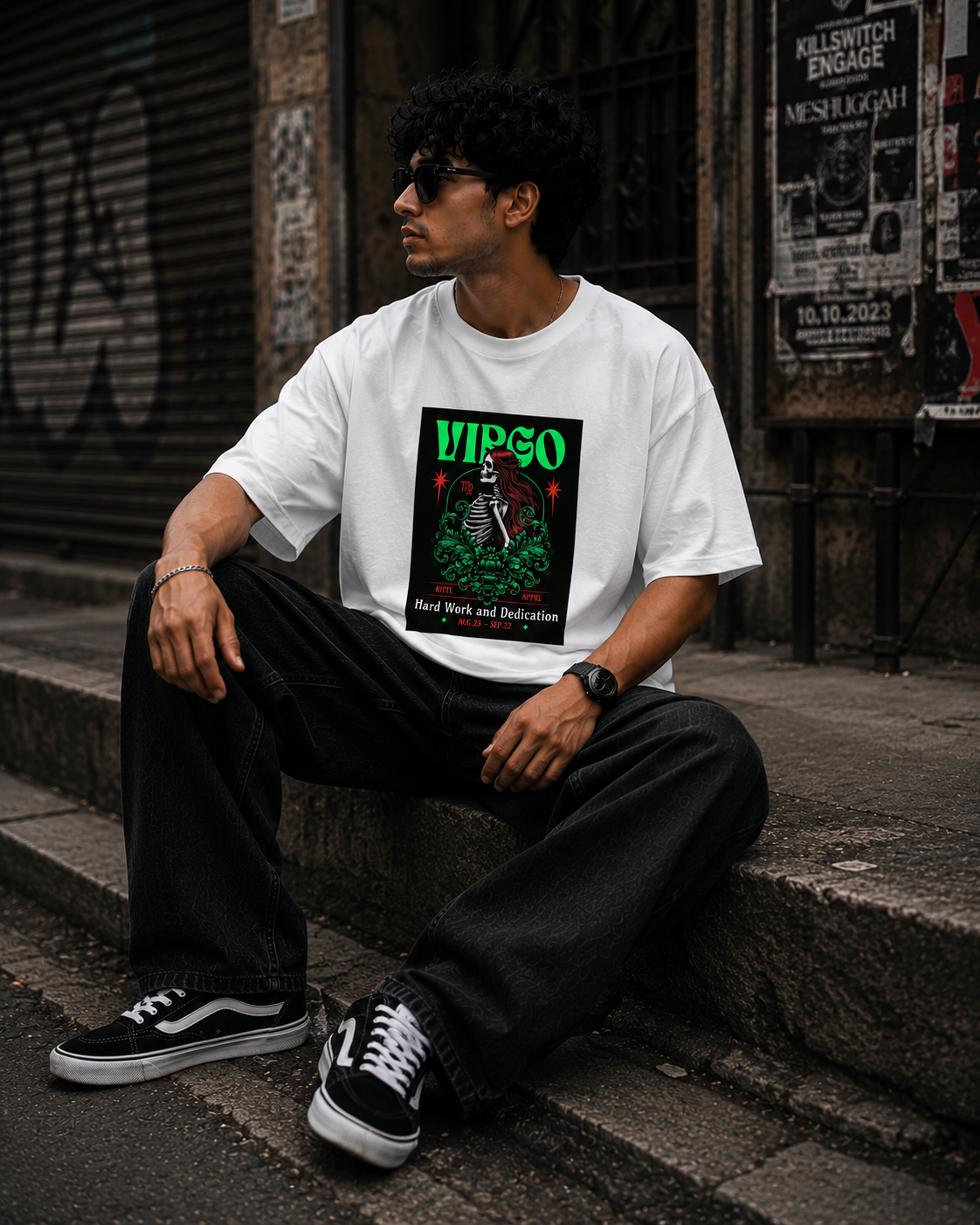Virgo Oversized Graphic T-Shirt