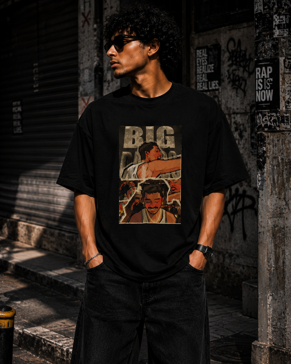 Big Dawg Oversized Graphic T-Shirt