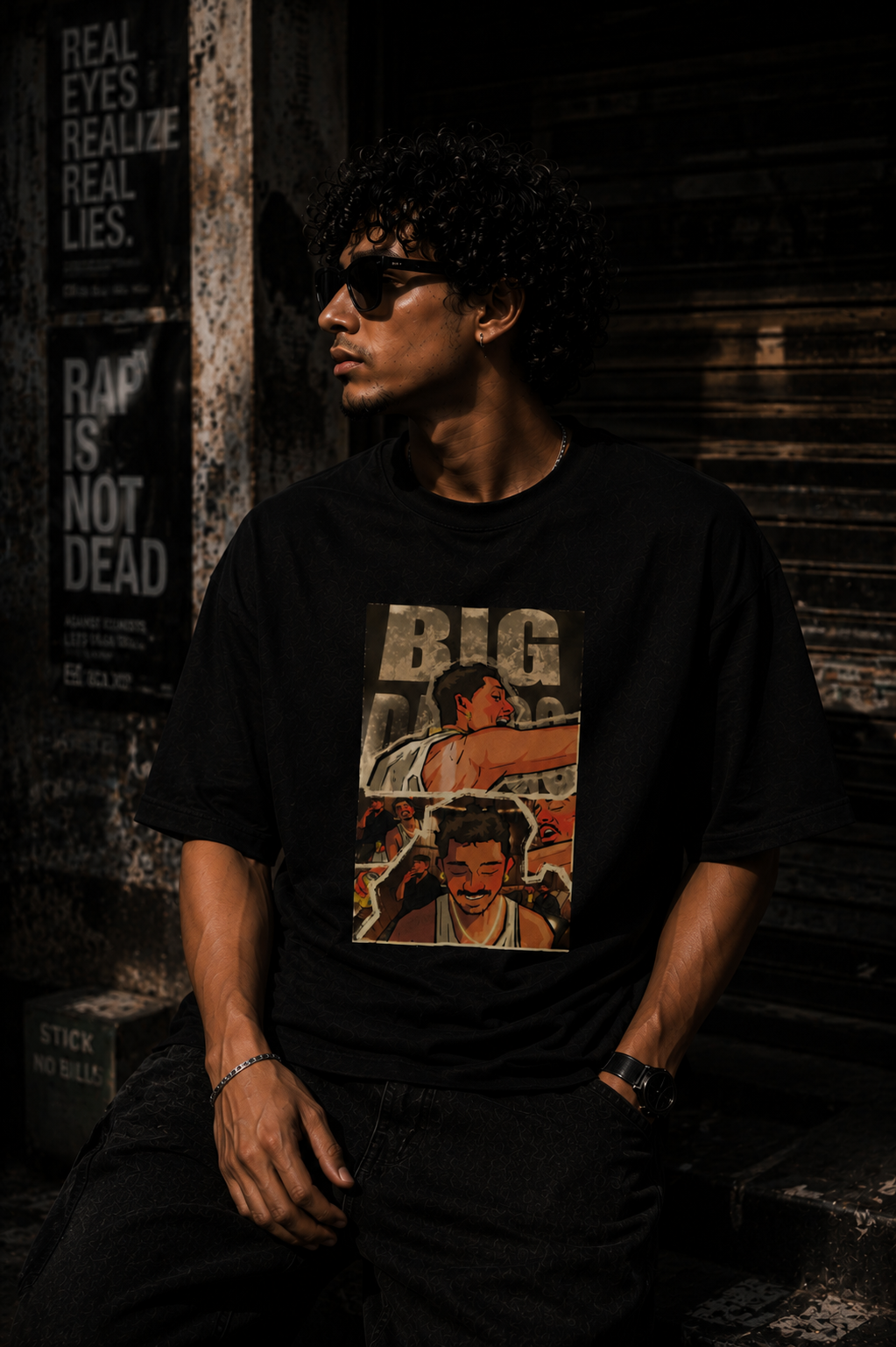 Big Dawg Oversized Graphic T-Shirt
