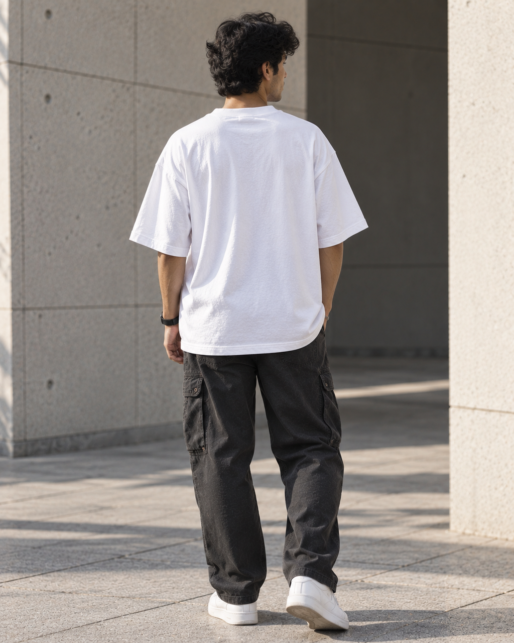 Travis-Inspired Graphic Oversized T-Shirt