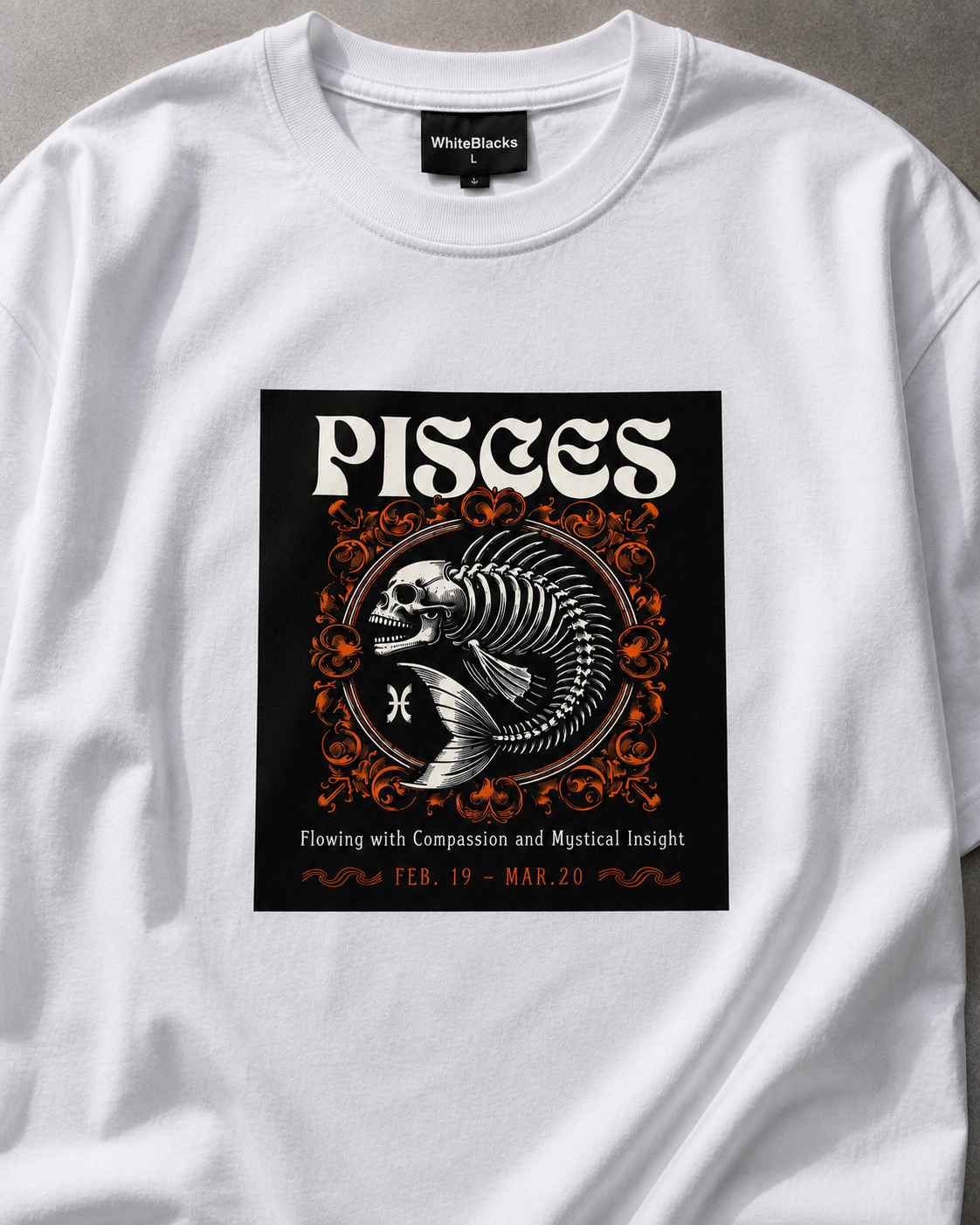 Pisces Oversized Graphic T-Shirt