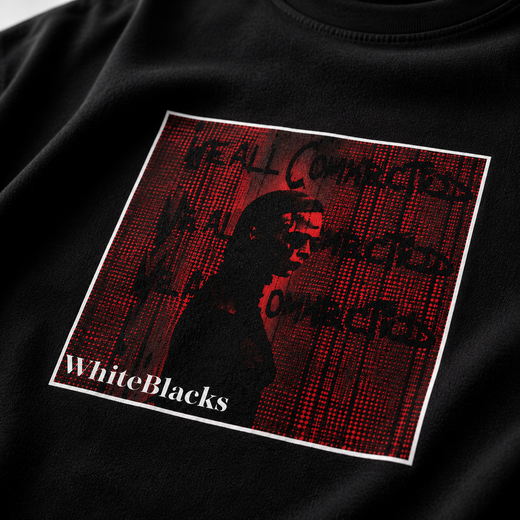 Real Comes First Filtered Oversized Graphic T-Shirt