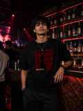 Real Comes First Filtered Oversized Graphic T-Shirt