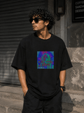 Free Your Mind Filtered Oversized Graphic T-Shirt - WhiteBlacks