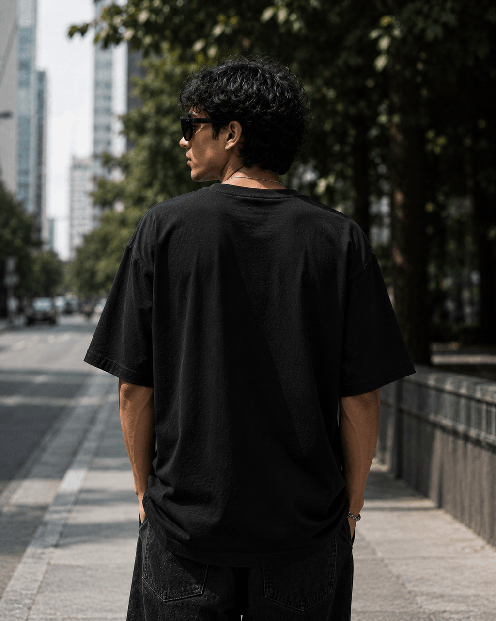 Genius Filtered Oversized Graphic T-Shirt - WhiteBlacks