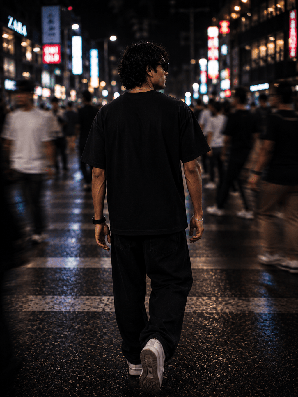 Genius Oversized Graphic T-Shirt - WhiteBlacks