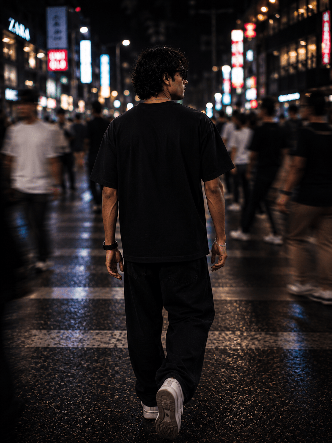 Genius Oversized Graphic T-Shirt - WhiteBlacks