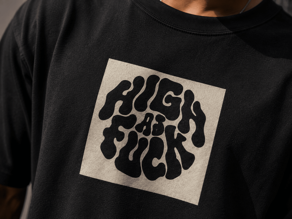Hide and Seek Oversized Graphic T-Shirt - WhiteBlacks