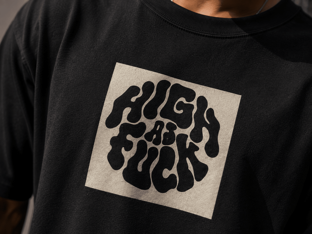 Hide and Seek Oversized Graphic T-Shirt - WhiteBlacks