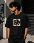 Hide and Seek Oversized Graphic T-Shirt - WhiteBlacks