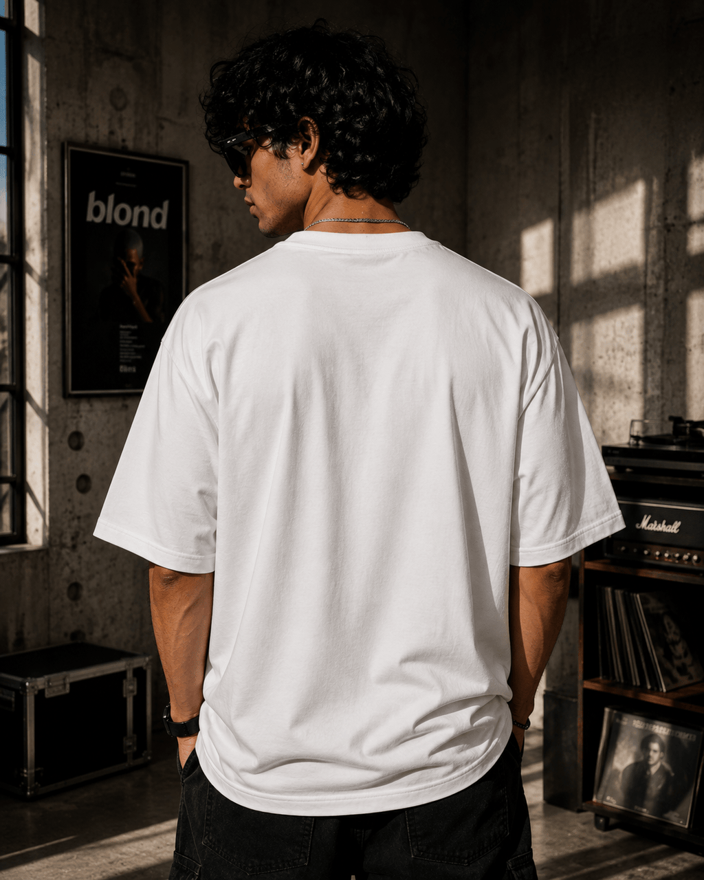 Leo Oversized Graphic T-Shirt - WhiteBlacks