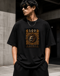 Leo Oversized Graphic T-Shirt - WhiteBlacks