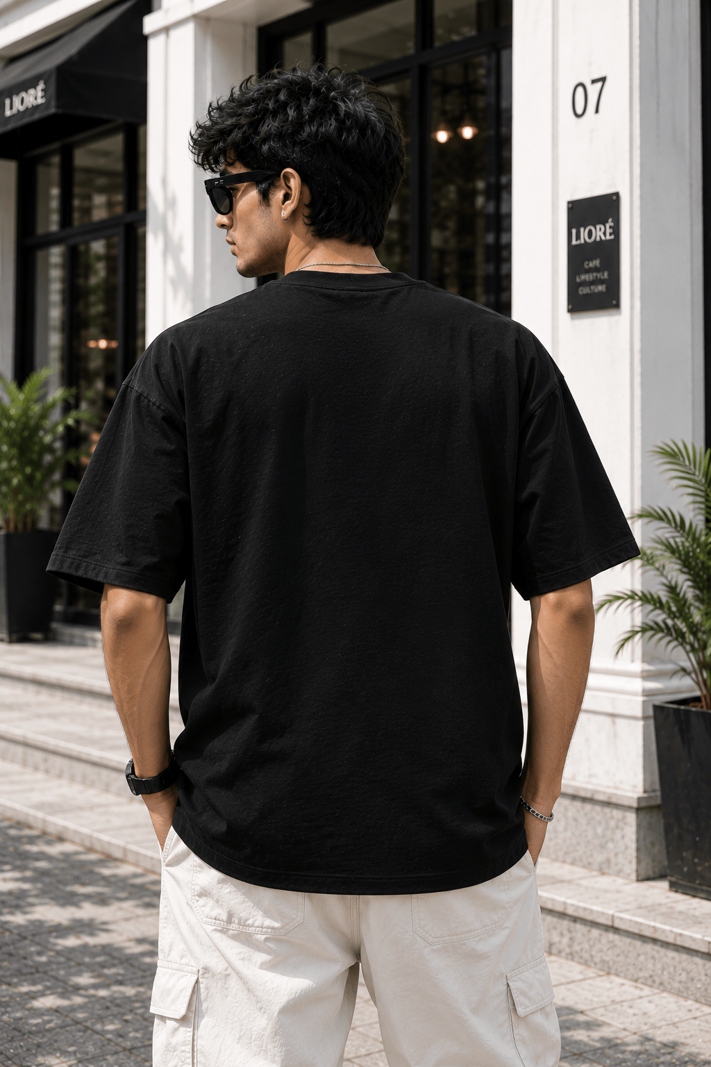 Money Talks Oversized Graphic T-Shirt - WhiteBlacks