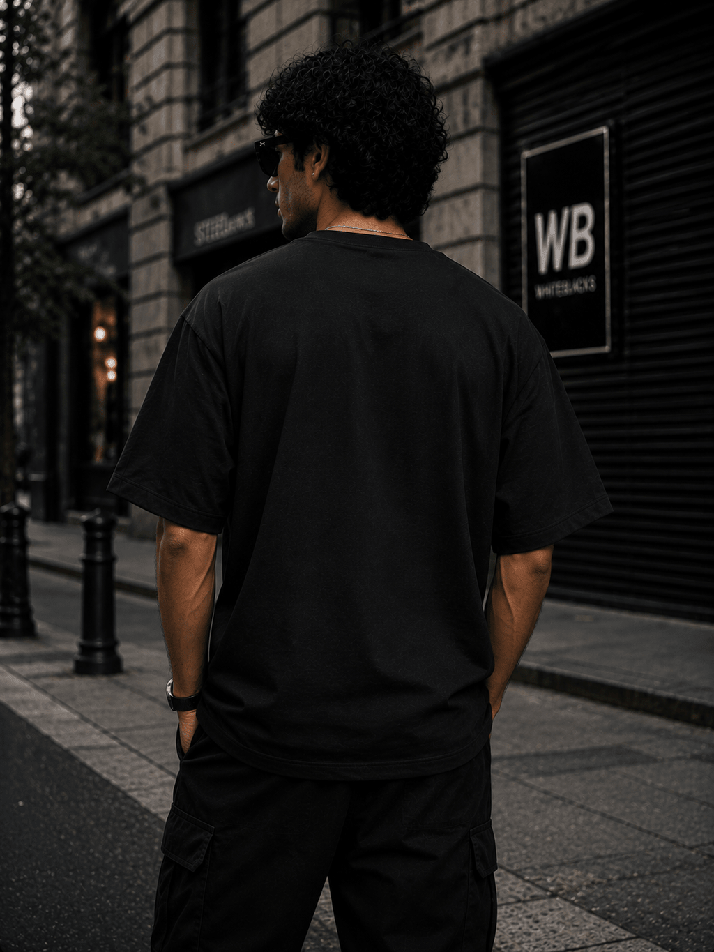 Not Like Us Oversized Graphic T-Shirt - WhiteBlacks