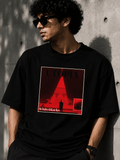 Utopia Filtered Oversized Graphic T-Shirt - WhiteBlacks